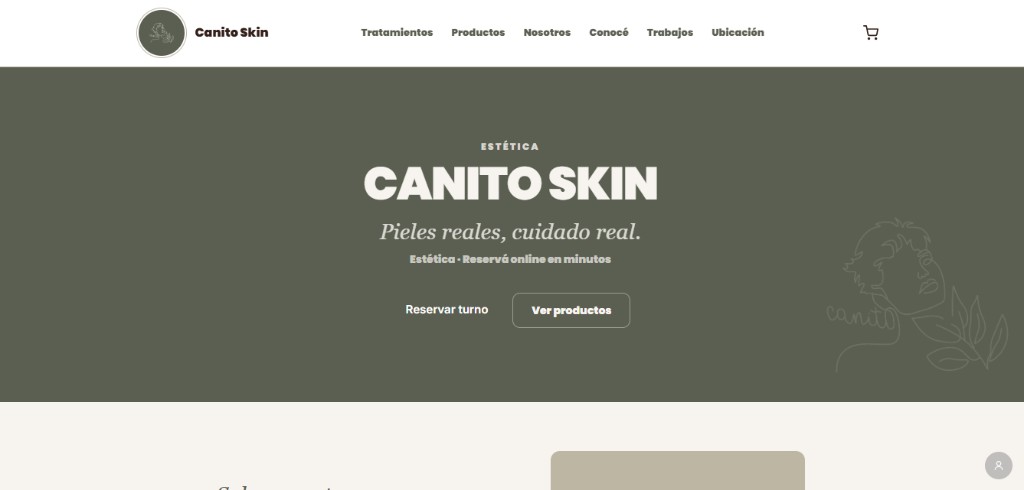 Hero de Canito Skin desarrollado por CMR Software Solutions