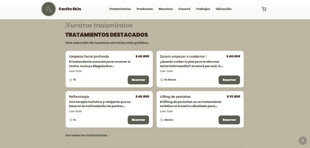 Tratamientos destacados en Canito Skin