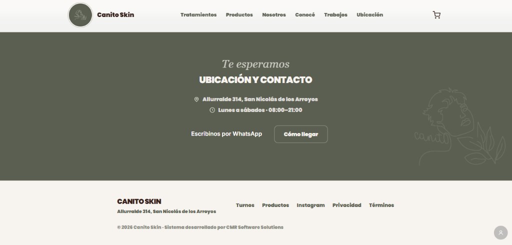 Canito Skin — ubicación y contacto